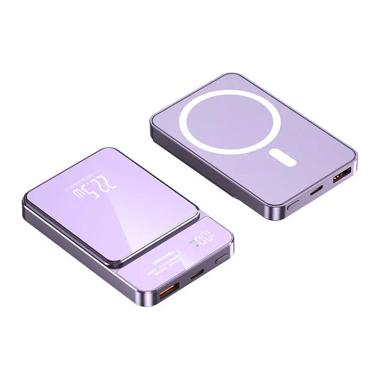 Batería Externa Magnética de 10000mAh, 20W, Inalámbrica, Delgada y Portátil, para MagSafe iPhone 17 16 15 Samsung 24 23