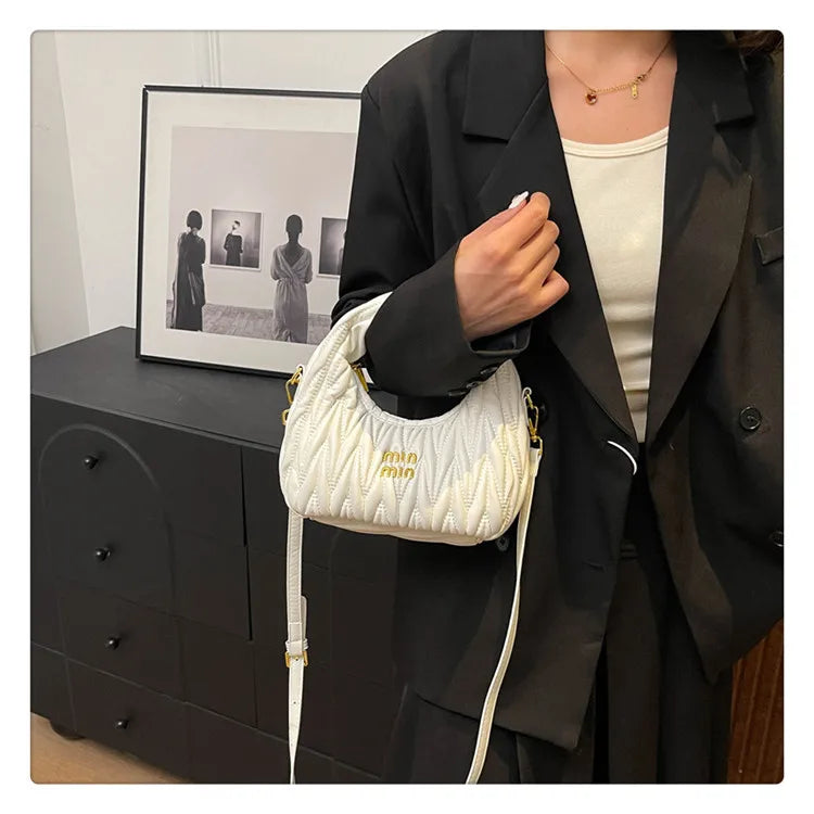 Bolsos cruzados de lujo ligeros para mujer, bolsos de moda para exteriores, bolso de hombro