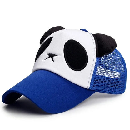 Gorras de béisbol de Panda bonitas de verano para hombres y mujeres, Gorras Snapback de algodón de Hip Hop, protección solar para niños y niñas, Gorras para exteriores, triangulación de envíos