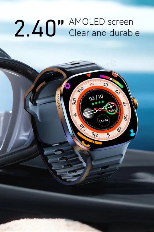 Smartwatch M99 5G with 2.4-inch AMOLED display and 900W rotating camera, with WIFI, GPS, compass, NFC, and Bluetooth. Smartwatch for men and women. ⌚📱✨
