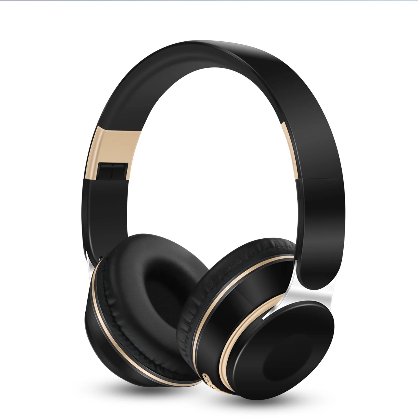 Bluetooth 2026 Wireless Headphones, On-Ear Stereo Headset with SD Card Support and Microphone for iPhone, Samsung, and Tablets