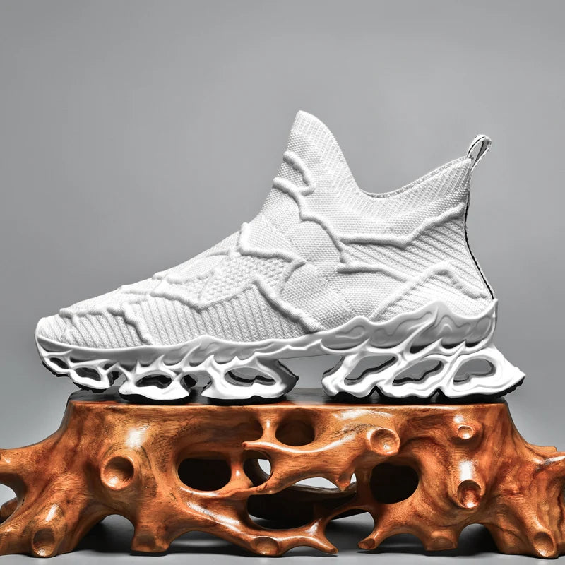Zapatos de hombre, zapatillas de deporte informales para hombre, tenis, zapatos de lujo, zapatillas de entrenamiento para carreras, zapatos transpirables, zapatos para correr a la moda para mujer