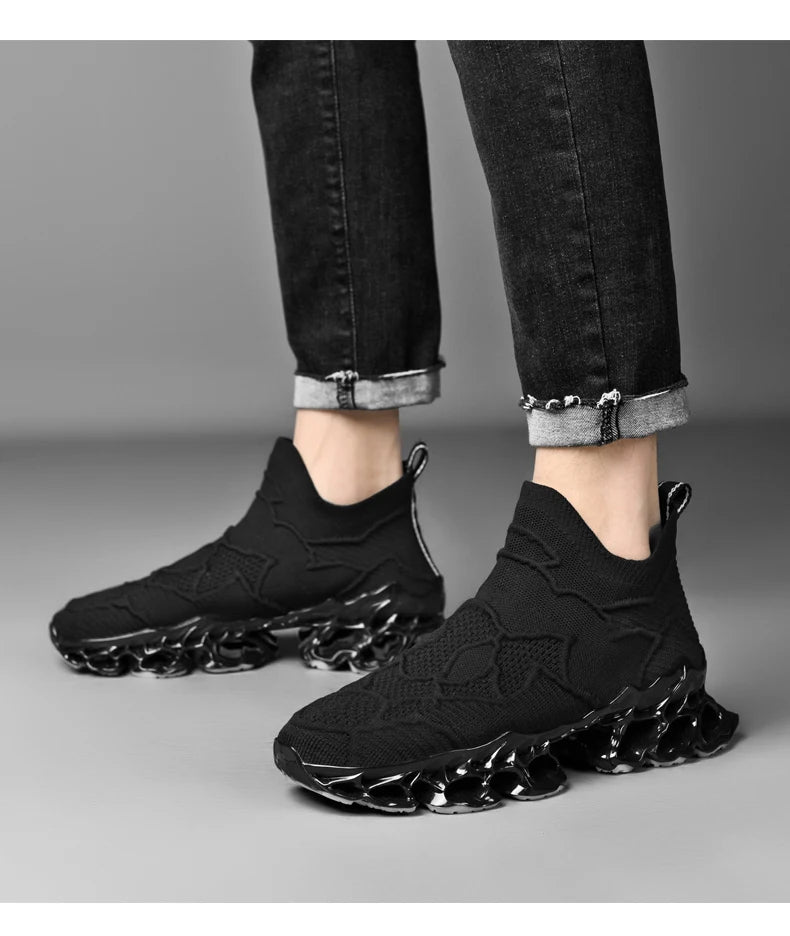 Zapatos de hombre, zapatillas de deporte informales para hombre, tenis, zapatos de lujo, zapatillas de entrenamiento para carreras, zapatos transpirables, zapatos para correr a la moda para mujer