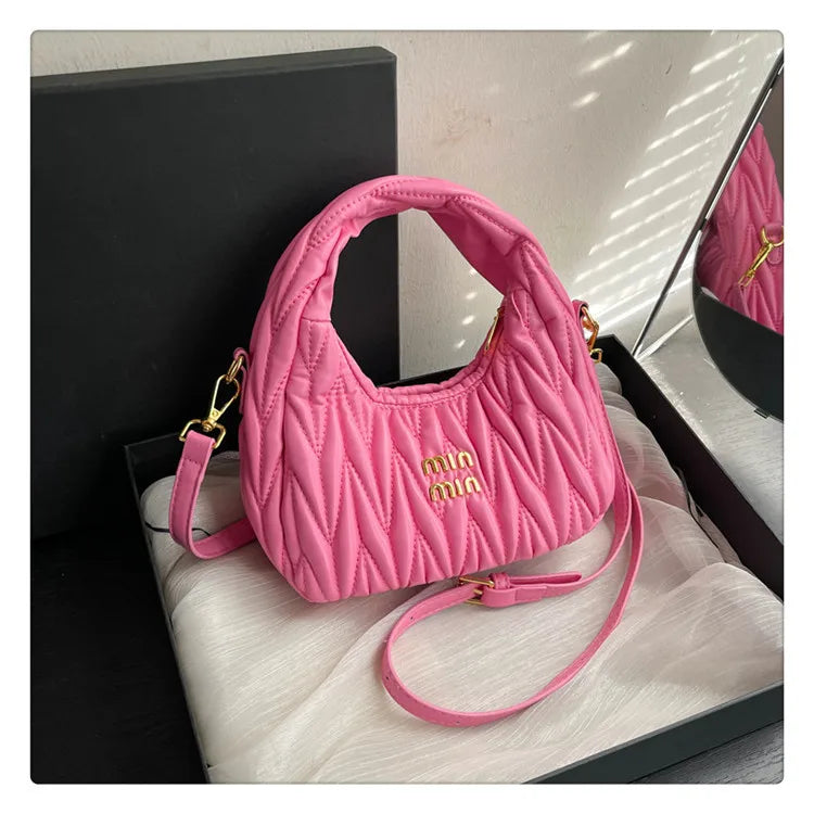 Bolsos cruzados de lujo ligeros para mujer, bolsos de moda para exteriores, bolso de hombro