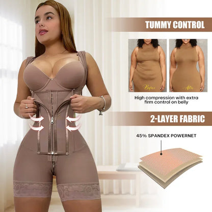 Fajas colombianas XXS Body Shapewear Control bragas alta compresión cintura entrenador corsé adelgazante vaina Body Shaper