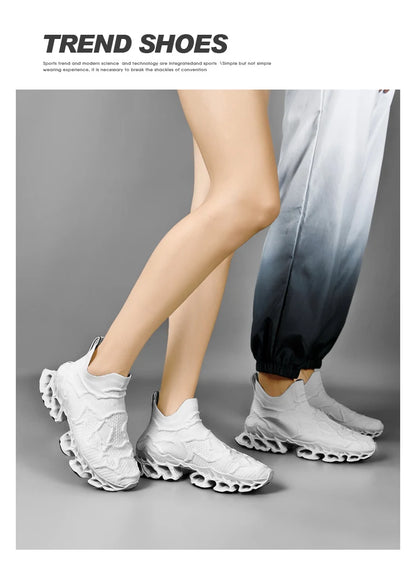 Zapatos de hombre, zapatillas de deporte informales para hombre, tenis, zapatos de lujo, zapatillas de entrenamiento para carreras, zapatos transpirables, zapatos para correr a la moda para mujer