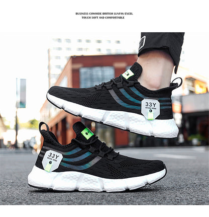Women's Breathable Running Shoes, Fashionable Casual Sneakers, Comfortable Walking Shoes, Unisex Men's Trainers, Lightweight Athletic Shoes