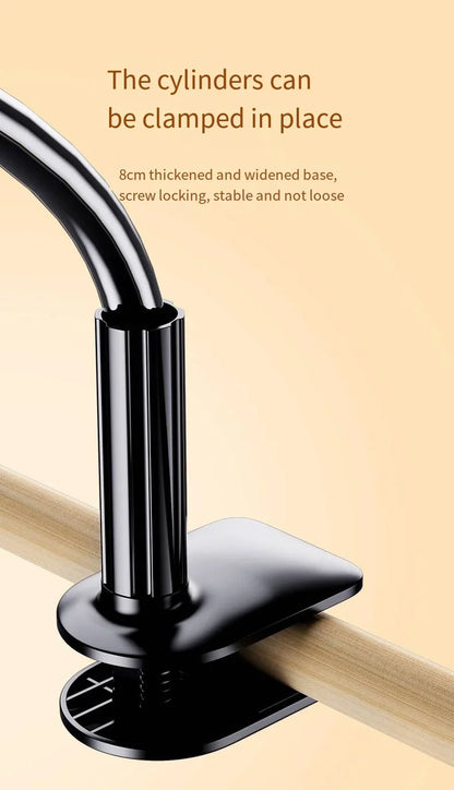 Soporte Universal para teléfono móvil, soporte Flexible para perezosos, Clip ajustable para teléfono móvil, soporte de montaje de escritorio para cama en casa, soporte para teléfono inteligente