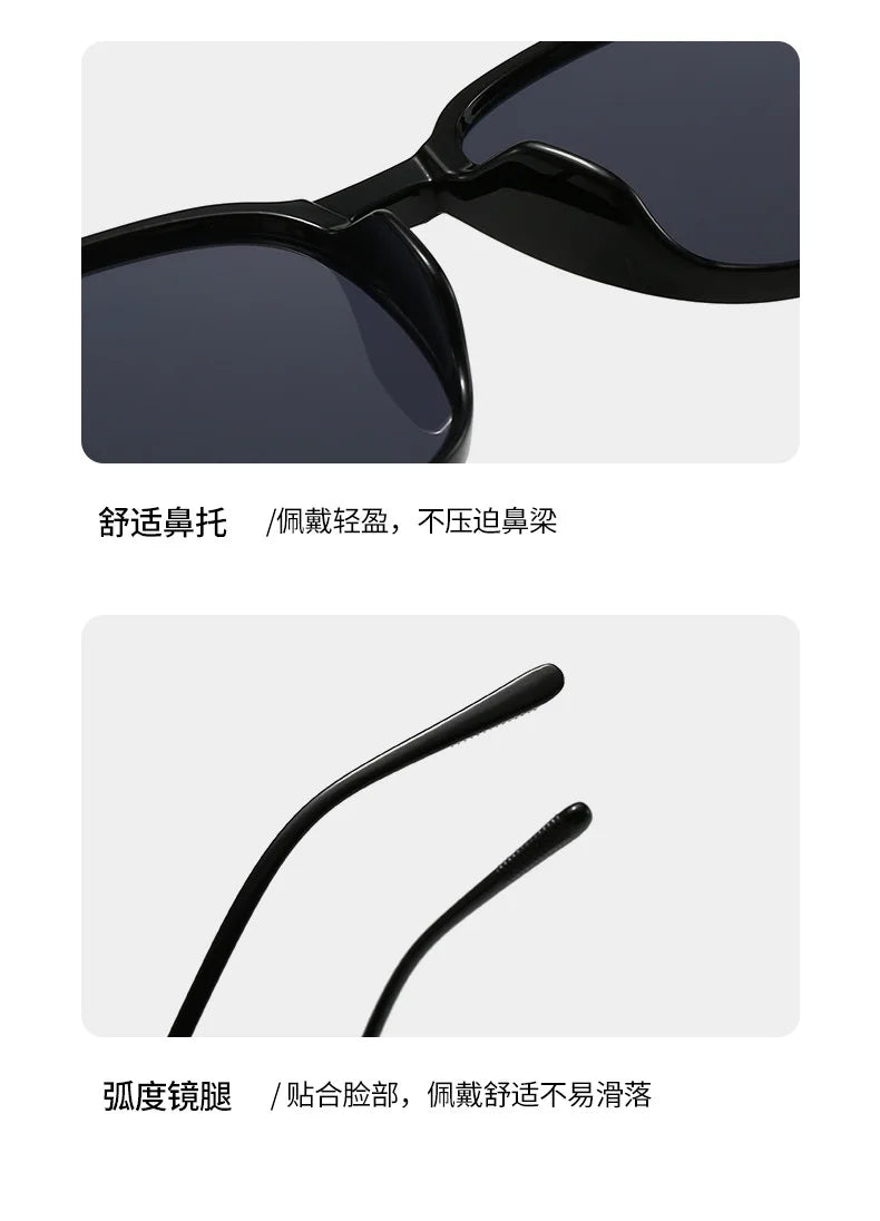 Gafas de cuadradas vintage para mujeres y hombres, gafas rectangulares, gafas ovaladas para mujeres, gafas para hombres y mujeres