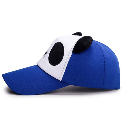 Gorras de béisbol de Panda bonitas de verano para hombres y mujeres, Gorras Snapback de algodón de Hip Hop, protección solar para niños y niñas, Gorras para exteriores, triangulación de envíos