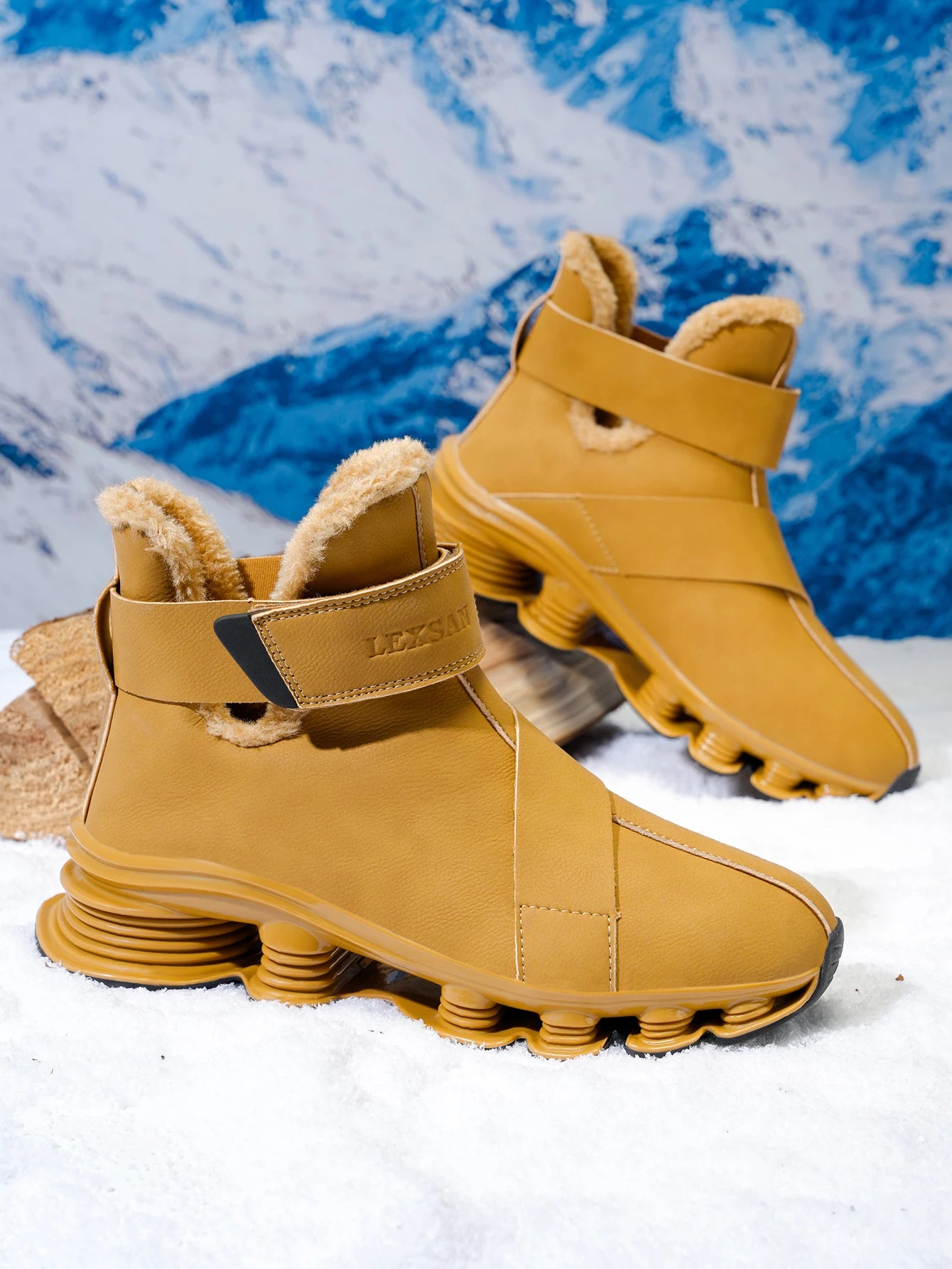 Women's and Men's Boots, New Winter Sneakers, Warm Women's and Men's Shoes, Waterproof Non-slip Plush Trainers, Women's and Men's Tennis Shoes, Boots, Women's and Men's Winter Trainers