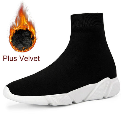 MWY-Women's sports shoes, high-quality warm socks, casual sneakers, men's women's walking shoes, size 35-47