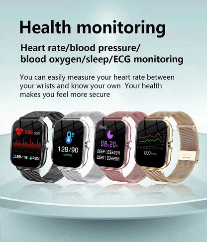 Reloj Inteligente VIVO para Android y iPhone, Pantalla HD de 2.01 Pulgadas, Responde y Realiza Llamadas, Vista Previa de Mensajes, Modos Deportivos, Esfera Personalizable, Pronóstico del Tiempo