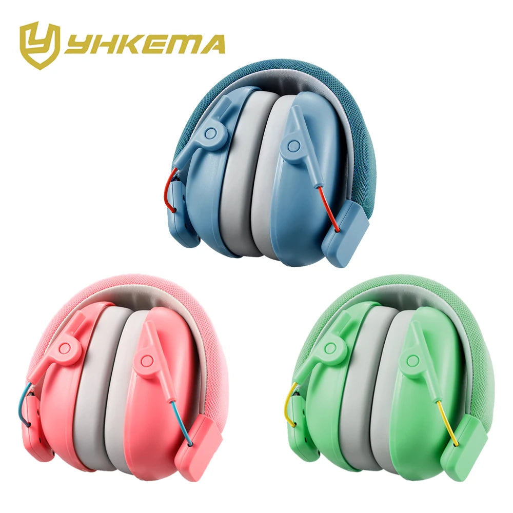 Orejeras protectoras para los oídos para niños, protección auditiva de 27dB, auriculares insonorizados, reducción de seguridad, cancelación de ruido