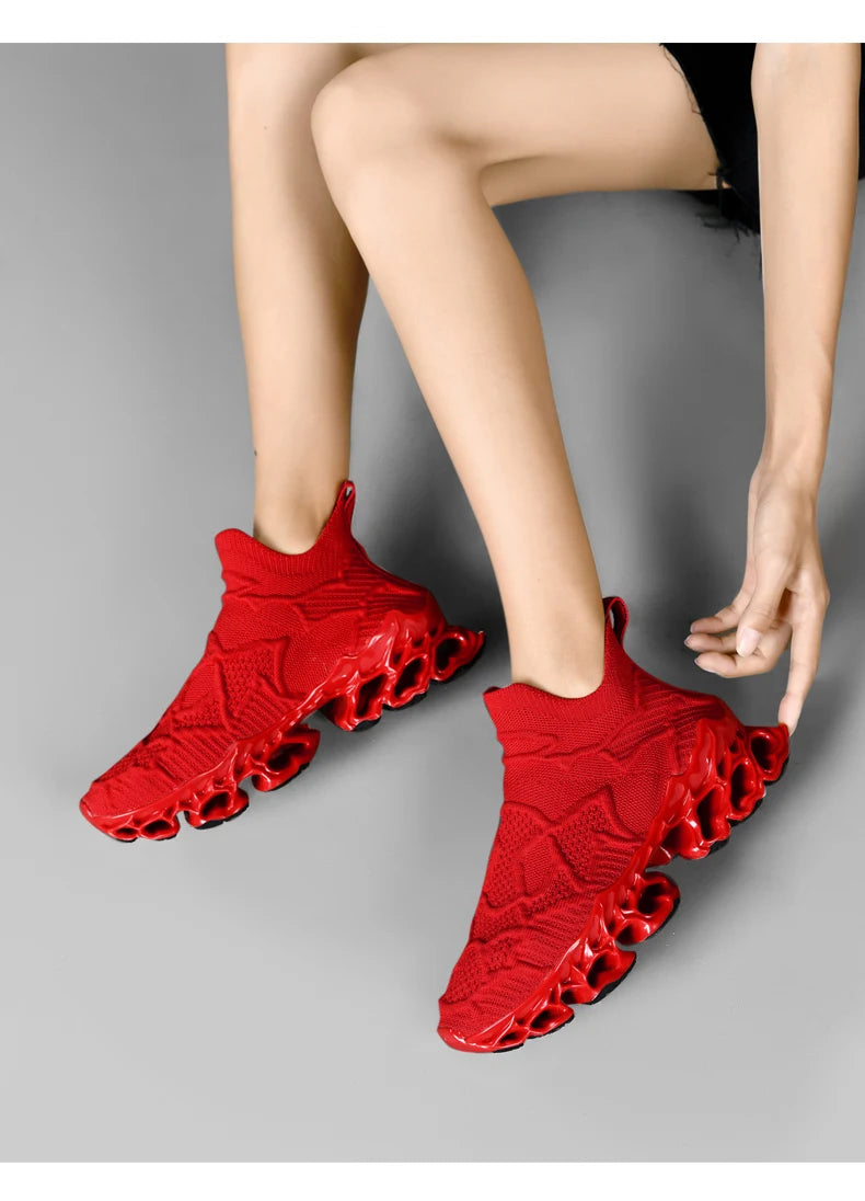 Zapatos de hombre, zapatillas de deporte informales para hombre, tenis, zapatos de lujo, zapatillas de entrenamiento para carreras, zapatos transpirables, zapatos para correr a la moda para mujer