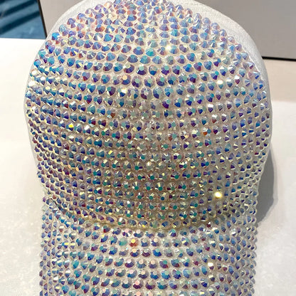 CNTANG gorra de béisbol de verano para mujer, gorras con diamantes de imitación para primavera y otoño, gorras de hip hop con personalidad a la moda para mujer, Snapback