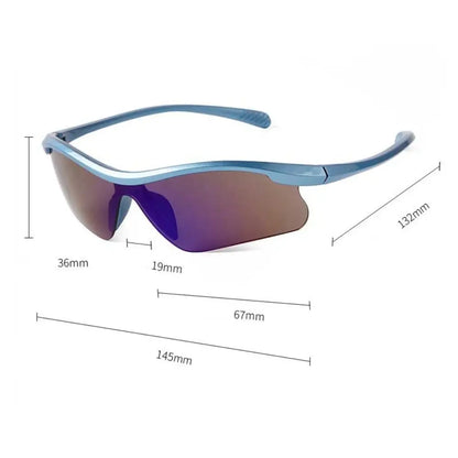 Gafas de deportivas para hombre y mujer, lentes de Ciclismo de una pieza, a prueba de viento, a la moda