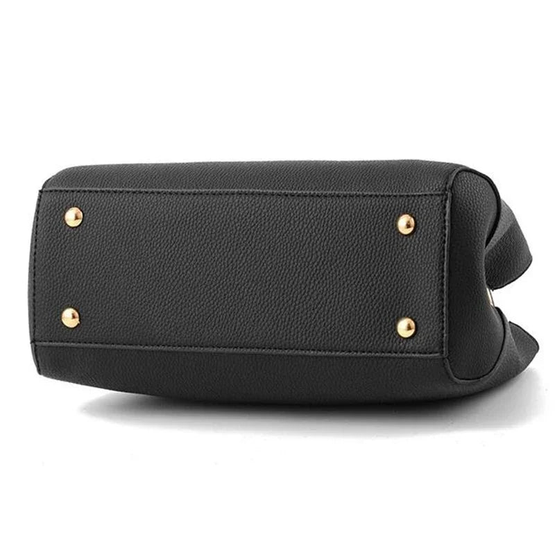 Bolsos de mensajero para mujer con colgante de flor, bolsos de moda para oficina para mujer, bolso puro para mujer, nuevos bolsos de hombro tipo bandolera