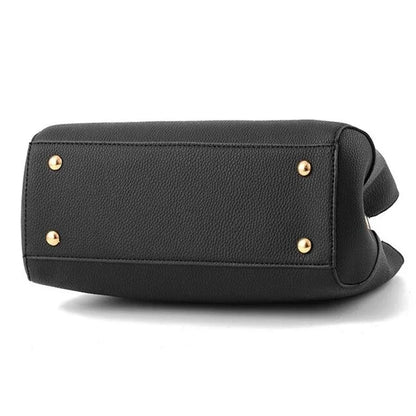 Bolsos de mensajero para mujer con colgante de flor, bolsos de moda para oficina para mujer, bolso puro para mujer, nuevos bolsos de hombro tipo bandolera
