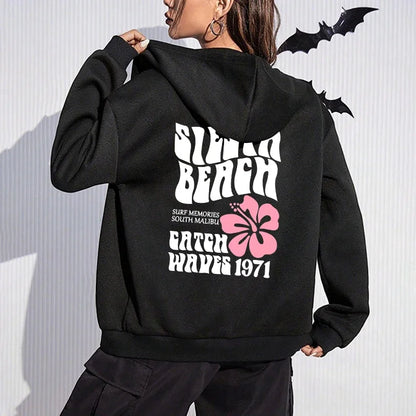 Chaqueta Deportiva Informal Holgada de Moda para Mujer, Primavera 2026, con Cremallera, Sudadera con Capucha, de Alta Calidad, en Oferta, Versátil para Correr