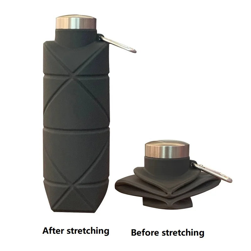 700ML Soft Water Bottle, Running Flask, Gourde, Silicone Running Water Bottle, YDSH05 Soft Flask