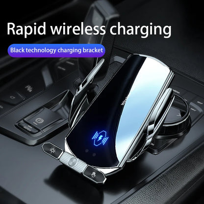 Soporte de teléfono para coche, cargador inalámbrico para iPhone 10, 12, 13, 14, 15 Pro Max, ventosa para parabrisas, salpicadero, ventilación de aire, estación de carga rápida