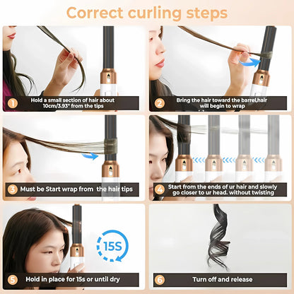 Secador de pelo profesional 5 en 1, peine de aire caliente, rizador para Dyson Airwrap, herramienta de estilismo, alisador de pelo, herramienta de peluquería