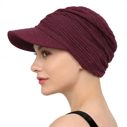 Nueva Gorra de Béisbol con Hijab para Mujer, Gorro de Voile Musulmán, Sombrero para el Sol, Pañuelo, Gorras de Béisbol Modernas, Bandana, Hijab, Turbante