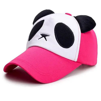 Gorras de béisbol de Panda bonitas de verano para hombres y mujeres, Gorras Snapback de algodón de Hip Hop, protección solar para niños y niñas, Gorras para exteriores, triangulación de envíos