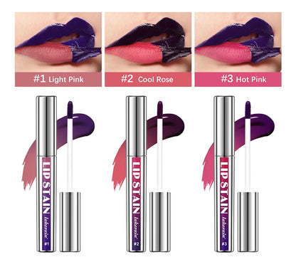 Long-lasting Waterproof Pink Lip Tint, Transfer-Proof Non-Stick Cup, Natural Lip Stain, Women's Cosmetics