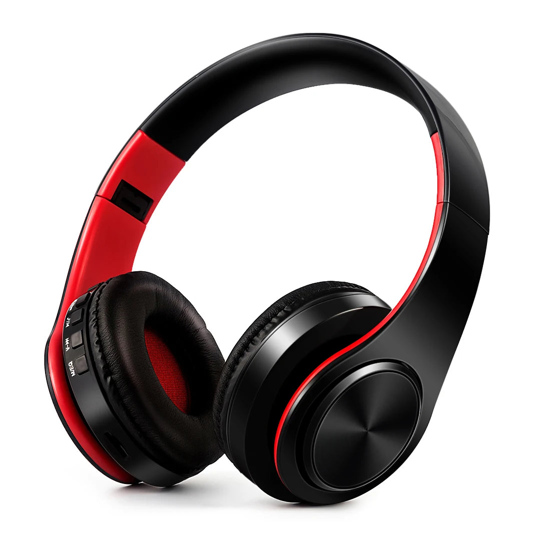 Regalo para Mujer Auriculares inalámbricos dorados Auriculares Bluetooth Auriculares estéreo Juego con micrófono incorporado con universal para Android e iOS