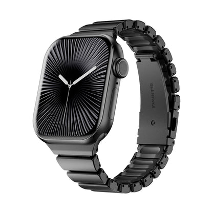 Correa de Acero Inoxidable para Apple Watch Series 10 11 42mm, Correa de Goma para Mujer para Iwatch 9 8 7 41mm 6 5 4 3 2 1 40mm 38mm