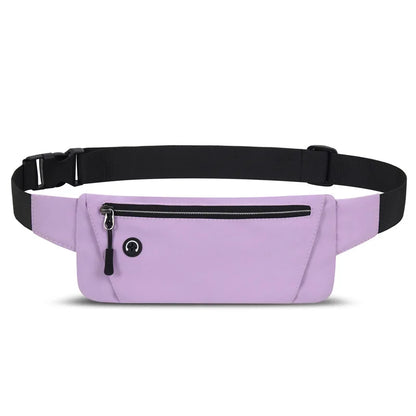 Running Waist Pack, Sport Belt Bag, Cell Phone Pouch, Lightweight Fanny Pack for Men and Women, Gym Sport Bag, Waist Pouch with Adjustable Strap
