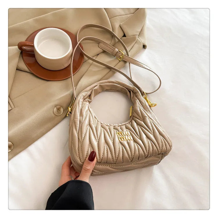 Bolsos cruzados de lujo ligeros para mujer, bolsos de moda para exteriores, bolso de hombro