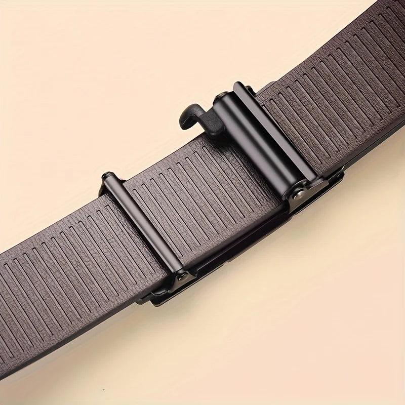 Cinturón informal diario para hombre y mujer, cinturón de negocios de PU, cinturón versátil de mezclilla, regalo para el Día del Padre, Acción de Gracias, Día de San Valentín