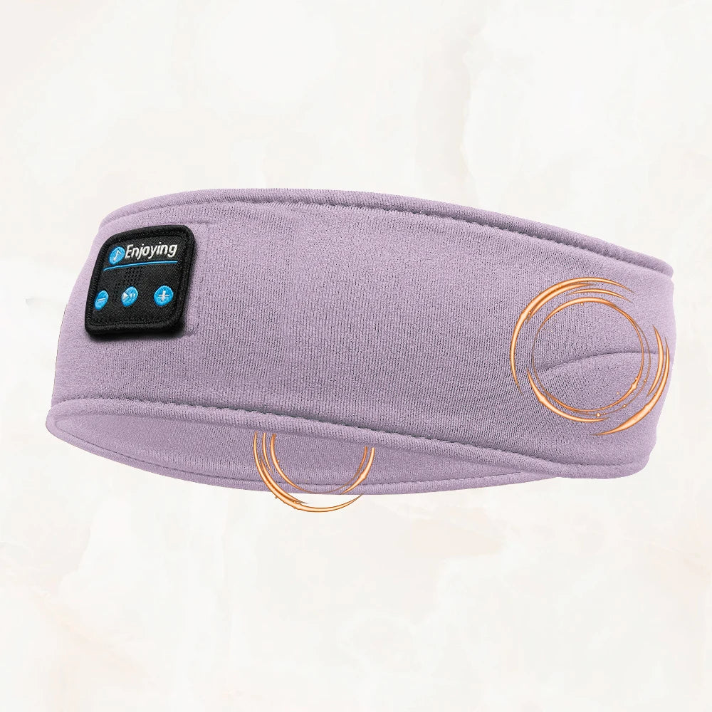 HOMEFISH BT auriculares deportivos diadema para dormir auriculares inalámbricos elásticos música máscara de ojos auriculares inalámbricos con Bluetooth diadema