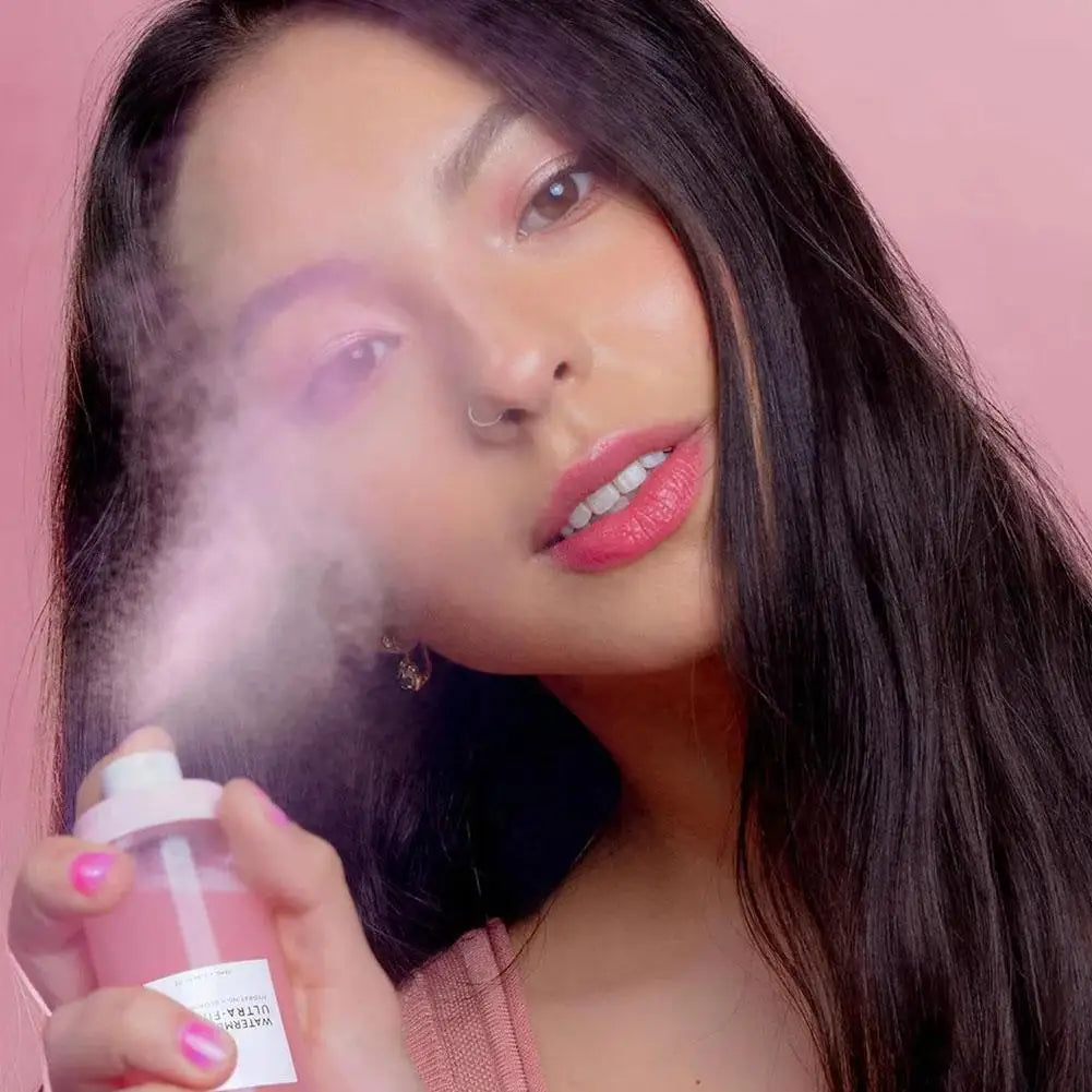 Watermelon Mist for Face, Facial Toner, Organic Fruit Essence, Hydrating Spray, Refreshing, Elasticizing, Pore-Reducing, Skin Care