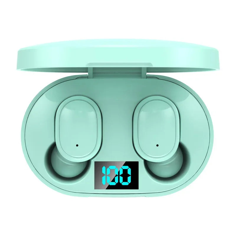 E6S TWS auriculares inalámbricos deportivos impermeables Bluetooth 5,0 auriculares estéreo con micrófono para Iphone Xiaomi Vivo Oppo