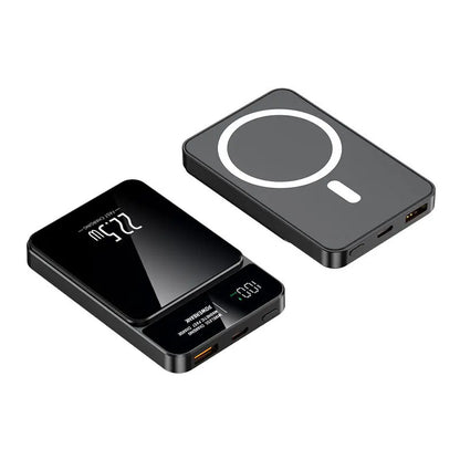 Batería Externa Magnética de 10000mAh, 20W, Inalámbrica, Delgada y Portátil, para MagSafe iPhone 17 16 15 Samsung 24 23