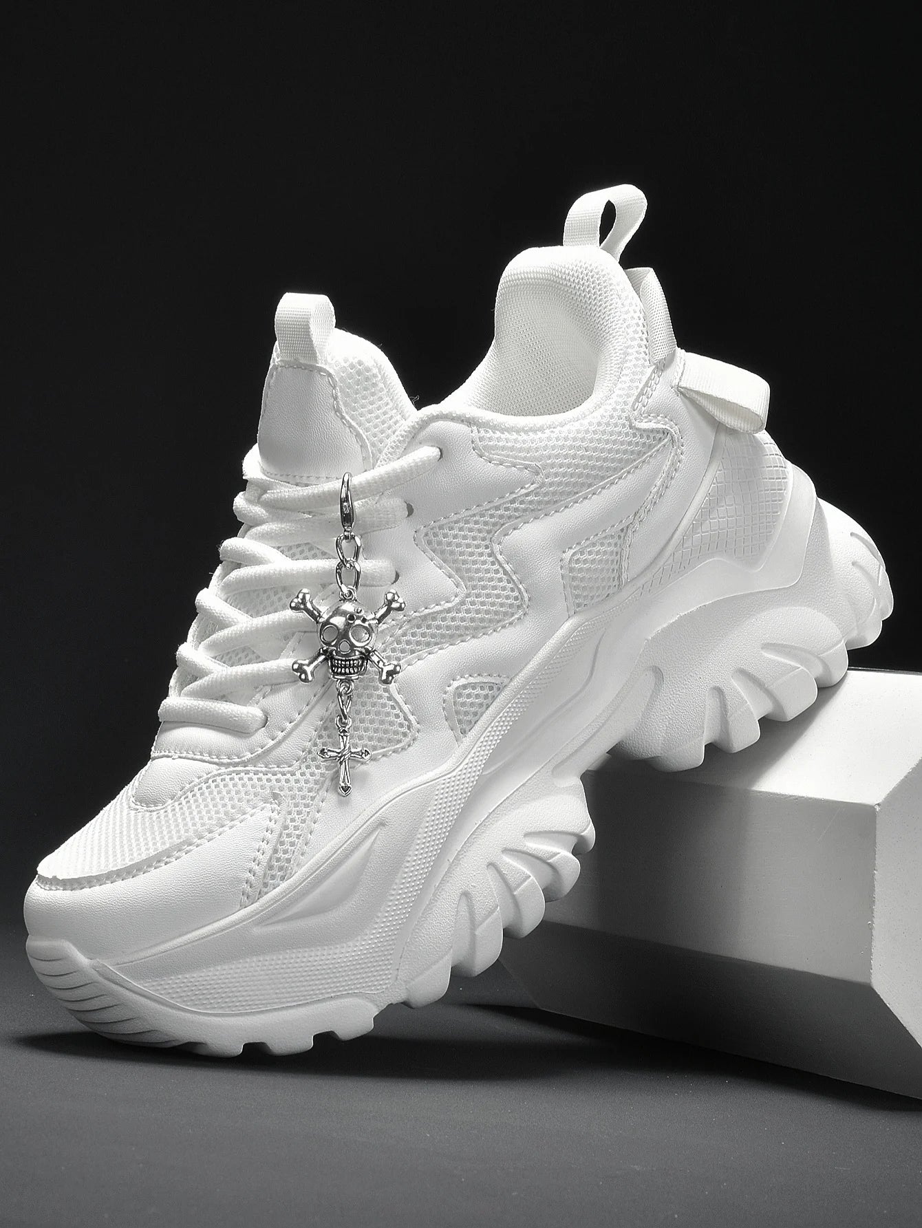 Zapatos vulcanizados informales para mujer, zapatillas ligeras con plataforma negra y tacones altos, estilo punk de Halloween para mujer