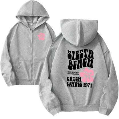 Chaqueta Deportiva Informal Holgada de Moda para Mujer, Primavera 2026, con Cremallera, Sudadera con Capucha, de Alta Calidad, en Oferta, Versátil para Correr