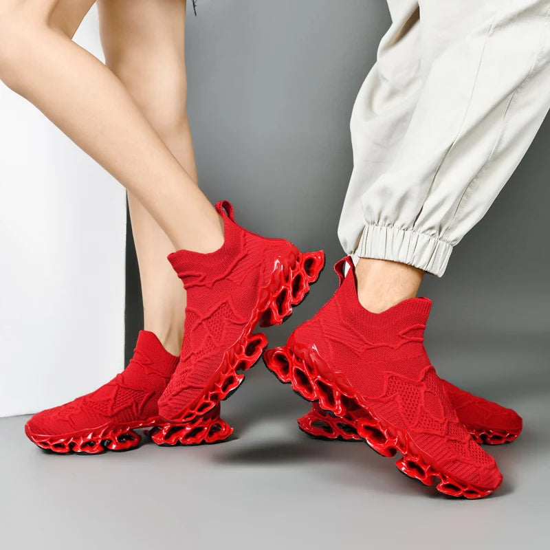 Zapatos de hombre, zapatillas de deporte informales para hombre, tenis, zapatos de lujo, zapatillas de entrenamiento para carreras, zapatos transpirables, zapatos para correr a la moda para mujer