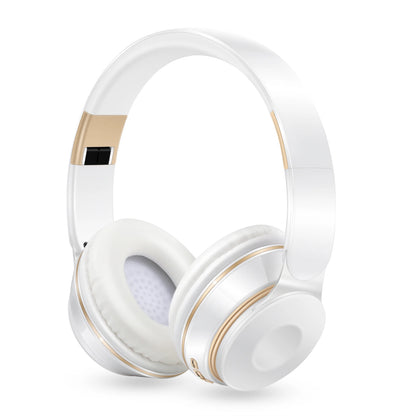 Bluetooth 2026 Wireless Headphones, On-Ear Stereo Headset with SD Card Support and Microphone for iPhone, Samsung, and Tablets