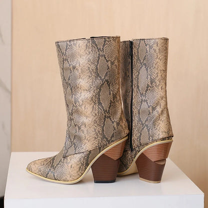 Botas De Mujer Botas De diseñador Mujer moda Sexy tacones altos puntiagudos cremallera lateral Botas cortas zapatos De plataforma talla grande 48 4005