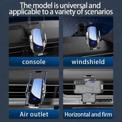 Soporte de teléfono para coche, cargador inalámbrico para iPhone 10, 12, 13, 14, 15 Pro Max, ventosa para parabrisas, salpicadero, ventilación de aire, estación de carga rápida