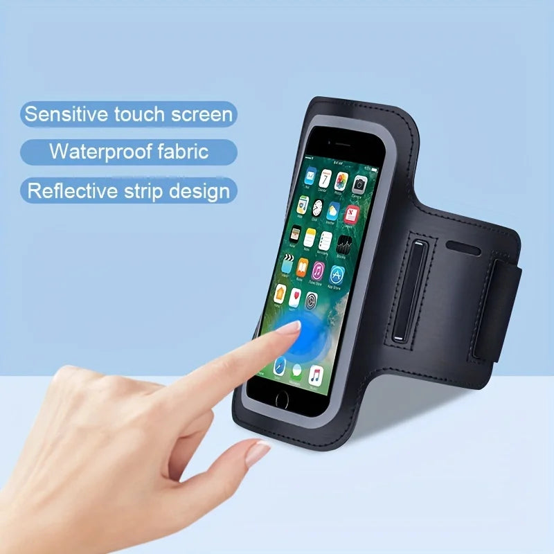 Brazalete ajustable Universal para teléfono móvil, bolsa para teléfono de ciclismo para correr, caminar, senderismo, accesorios al aire libre