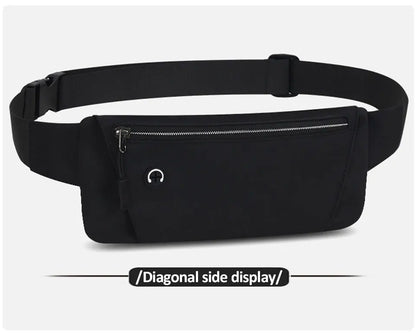 Running Waist Pack, Sport Belt Bag, Cell Phone Pouch, Lightweight Fanny Pack for Men and Women, Gym Sport Bag, Waist Pouch with Adjustable Strap