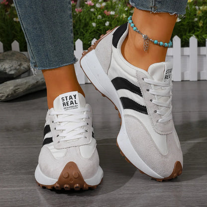 Zapatillas Deportivas para Mujer 2026, Primavera, Nuevas, de Lujo, Planas, Cómodas, Fáciles de Poner, Suaves, Modernas, Ligeras, para Exteriores