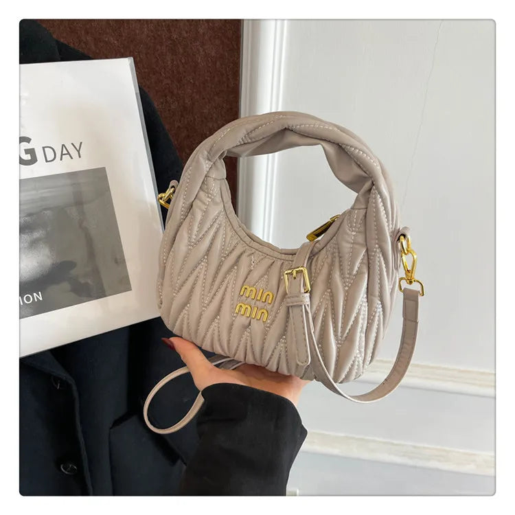 Bolsos cruzados de lujo ligeros para mujer, bolsos de moda para exteriores, bolso de hombro
