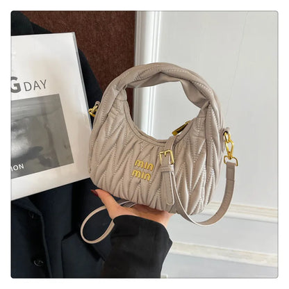 Bolsos cruzados de lujo ligeros para mujer, bolsos de moda para exteriores, bolso de hombro
